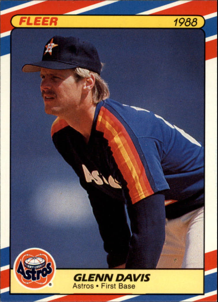 1988 Fleer Superstars Baseball Cards   012      Glenn Davis